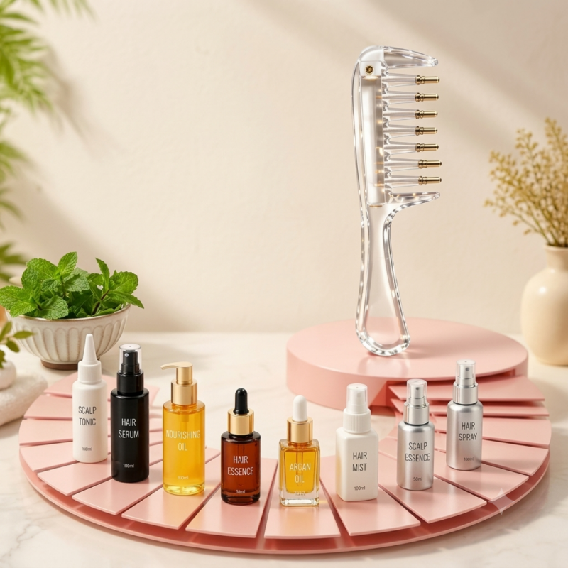 Hair Oil Applicator Comb – Scalp Nourisher & Growth Booster